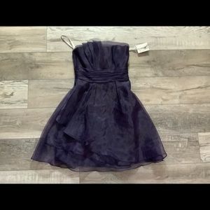 Purple bridesmaid/prom dress size 4